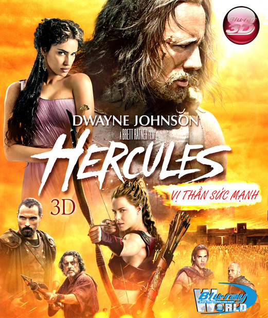 D226. Hercules - HERCULES VỊ THẦN SỨC MẠNH 3D 25G (DTS-HD MA 7.1)